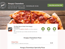 Tablet Screenshot of hungrychameleon.com